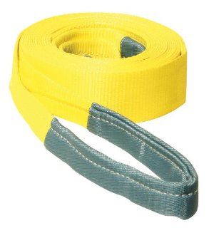 Recovery Tow Strap 3 in x 20 ft with Reinforced Eyes Automotive