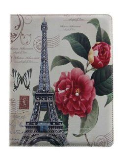 HELPYOU Ipad 2/3/4 Retro British Style Design With Glitter Rhinestone Flip Folio Leather Stand Cover Protective Case for Apple Ipad 2/3/4(Pattern J) Cell Phones & Accessories