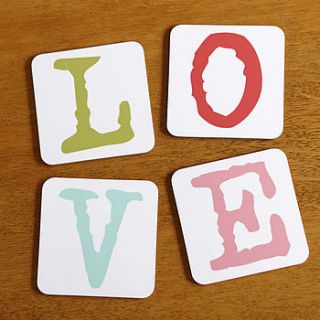 love coasters by catherine colebrook
