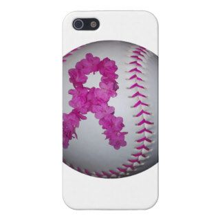 Breast Cancer Awareness Softball Case For iPhone 5/5S