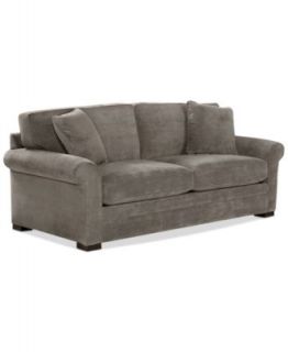 Dial Fabric Sofa Bed, Queen Sleeper 89W x 42D x 37H   Furniture