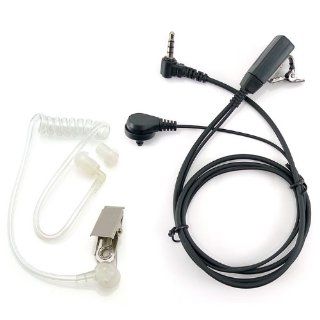 Covert Earpiece Headset Air Tube for 1 PIN 3.5mm Yaesu Vertex Radio VX 110 VX 150 VX 130 VX 131 VX 132 VX 160 VX 180 VX 210 VX 210A etc.  Two Way Radio Headsets 