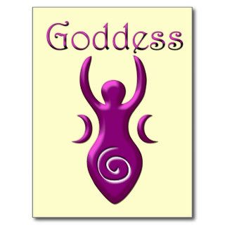 Purple Goddess Post Card