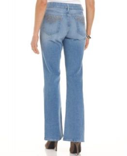 NYDJ Marilyn Straight Leg Jeans with Embroidered Back Pocket, Maryland Wash   Jeans   Women