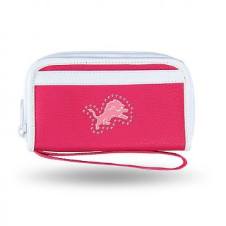 NFL Women's Team Logo Watch and Wristlet Combo Gift Set   Lions