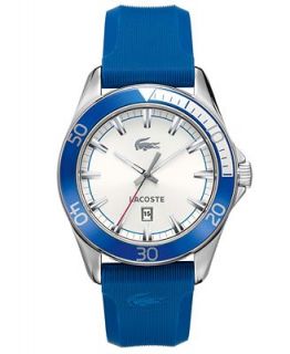 Lacoste Watch, Mens Sport Navigator Blue Rubber Strap 2010551   Watches   Jewelry & Watches