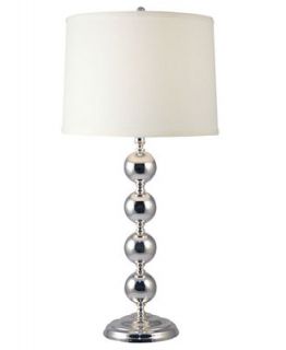Regina Andrew Silver Plated Stacked Ball Lamp   Lighting & Lamps   For The Home