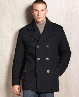 Marc New York Coat, Nick Wool Blend Pea Coat   Coats & Jackets   Men
