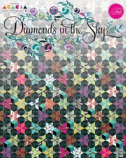 Tula Pink DIAMONDS IN THE SKY QUILT KIT Quilting Fabric Pattern