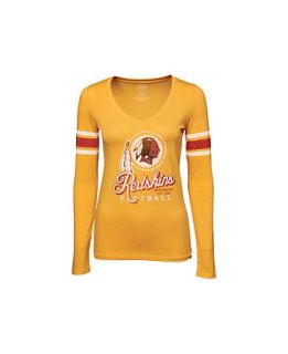 47 Brand Womens Long Sleeve Washington Redskins NFL Homerun T Shirt   Sports Fan Shop By Lids   Men