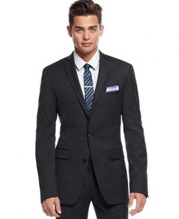 Bar III Jacket Charcoal Solid Extra Slim Fit   Suits & Suit Separates   Men