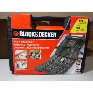 Black & Decker 71 91291 129 Piece Multi Project Kit   Hand Tool Sets  
