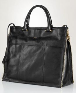 Lauren Ralph Lauren Handbag, Glen Conner Leather Tote   Handbags & Accessories
