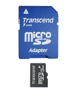 Transcend 128MB microSD Card - Black (TS128MUSD) Computers & Accessories