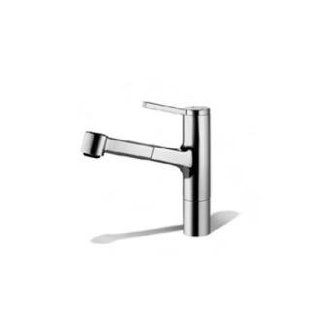 KWC 10.191.033.127   Ava Single Hole Top Lever Kitchen Mixer With Pull Out Spray   Touch On Kitchen Sink Faucets  