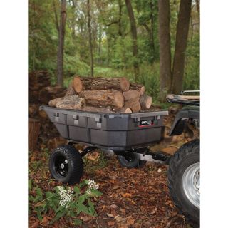 Ohio Steel Professional-Grade Tractor/ATV/UTV Swivel Dump Cart — 1250-Lb. Capacity, 12 1/2 Cu. Ft., Model# 4048P-HYB  Lawn   Garden Utility Trailers