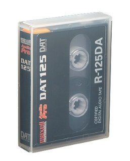 Maxell R 125DA DAT 4mm 125 Minutes Digital Audio Tape Electronics