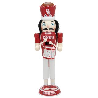 NCAA Team 14 inch Drummer Nutcracker College Themed