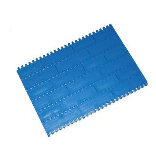 Safari PP24X10BB125FG 1"Pitch Blue Polypropylene Modular Plastic Conveyor Belt 24" wide (Box of 10')