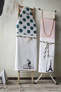 continental cotton apron by lily and lime home