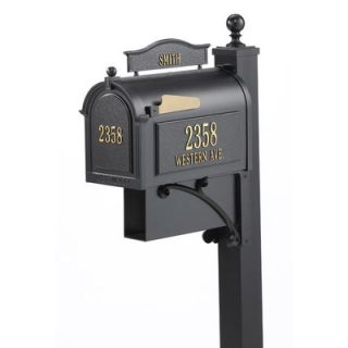 Whitehall Products Streetside Ultimate Mailbox Package