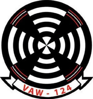US Navy VAW 124 6" Decal Sticker Automotive