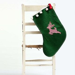 handmade christmas stocking by ella & oscar