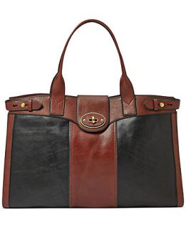 Fossil Vintage Reissue Leather Weekender Bag   Handbags & Accessories