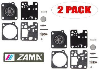 Genuine Zama RB 123 Carburetor Repair Kit for RB K7S, RB K8S and RB K75 (2 Pack)