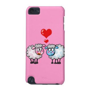 Funny cartoon sheeps, Wedding couple iPod Touch (5th Generation) Case