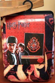 Harry Potter Hogwarts Style Coral Fleece Soft Blanket About 122X152CM   Throw Blankets
