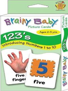 Brainy Baby Picture Card 123's Toys & Games
