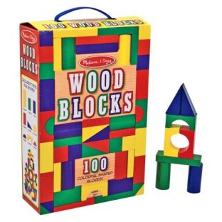Melissa & Doug® 100 pc. Wood Block Set