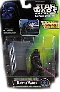 Star Wars Power of the Force Electronic Power F/X Darth Vader Action Figure Toys & Games