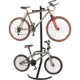 Wel-Bilt Gravity Bike Stand — 100Lb. Capacity, Holds 2 Bikes, 79"H x 26"W x 19"D  Bicycle Racks