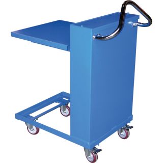 Vestil Self-Elevating Spring Table — 840-Lb. Capacity, 30in.L x 30in.W Platform, Model# ETS-840-30  Auto Adjust Lift Tables
