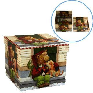Lindy Bowman Teddy Bear Medium Nesting Gift Box Toys & Games