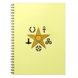 Pagan Barnstar Symbol Notebook