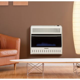 ProCom Blue Flame Vent-Free Wall Heater — 30,000 BTU Output, 1000 Sq. Ft. Heating Capacity, Model# MD300TBA  Dual Fuel Gas   Propane Heaters