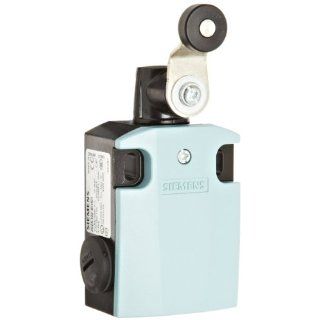 Siemens 3SE5 122 0LH01 International Limit Switch Complete Unit, Twist Lever, 56mm Metal Enclosure, 27mm Metal Lever, 19mm Plastic Roller, Snap Action Contacts, 1 NO + 2 NC Contacts Electronic Component Limit Switches