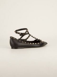 Valentino Garavani 'rockstud' Ballerina Flat