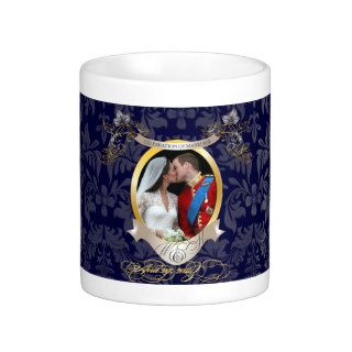 the kiss, will+kate wedding, DIY Color Mugs