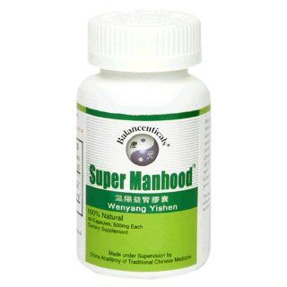 Balanceuticals Super Manhood Dietary Supplement Capsules, 500 mg, 60 Count Bottle Health & Personal Care