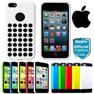 Apple Iphone 5c Slim Armor Hybrid Colorful Shield Triple Protection Case (White) Cell Phones & Accessories