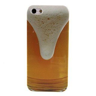 Beer Bubble Pattern Hard Case for iPhone 5/5S  Cell Phone Carrying Cases  Sports & Outdoors