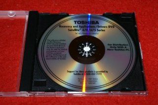 Toshiba Satellite 5105 Series Recovery and Applications/Drivers DVD, Part # TK119 CL1257 A1/B1/C1. Movies & TV