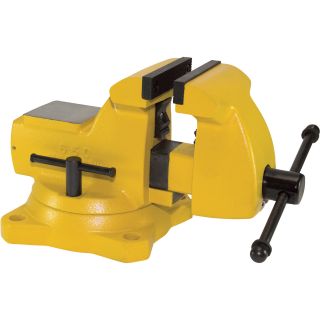 Yost Combination Pipe and Bench Vise — 5in. Jaw Width, High-Visibility Yellow, Model# 650-HV  Bench Vises