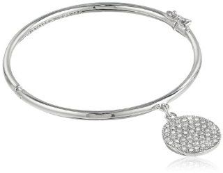 kate spade new york "Kate Spade Pendants" Pave Charm in a Twinkling Hinged Bracelet, 2.25" Jewelry