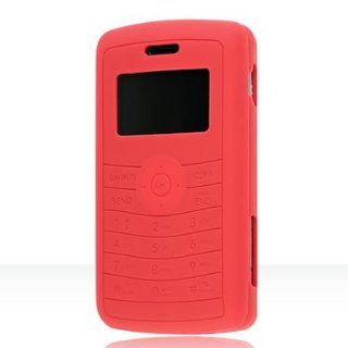 Silicon Skin Red Rubber Soft Cover Case for LG enV3 VX 9200 Verizon [WCM117] Cell Phones & Accessories