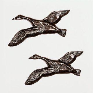 wild geese framed bronze wall art by edition design shop